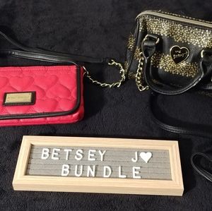 Betsey Johnson Crossbody Bundle